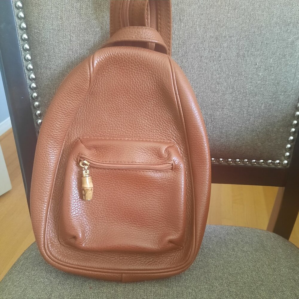 Danier leather convertible backpack shoulder bag